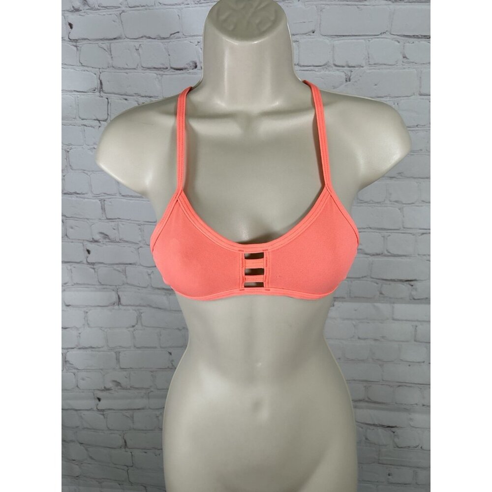Jolyn Neon Pink Racerback Tomcat Adjustable Athletic Women’s Swimsuit Top XS